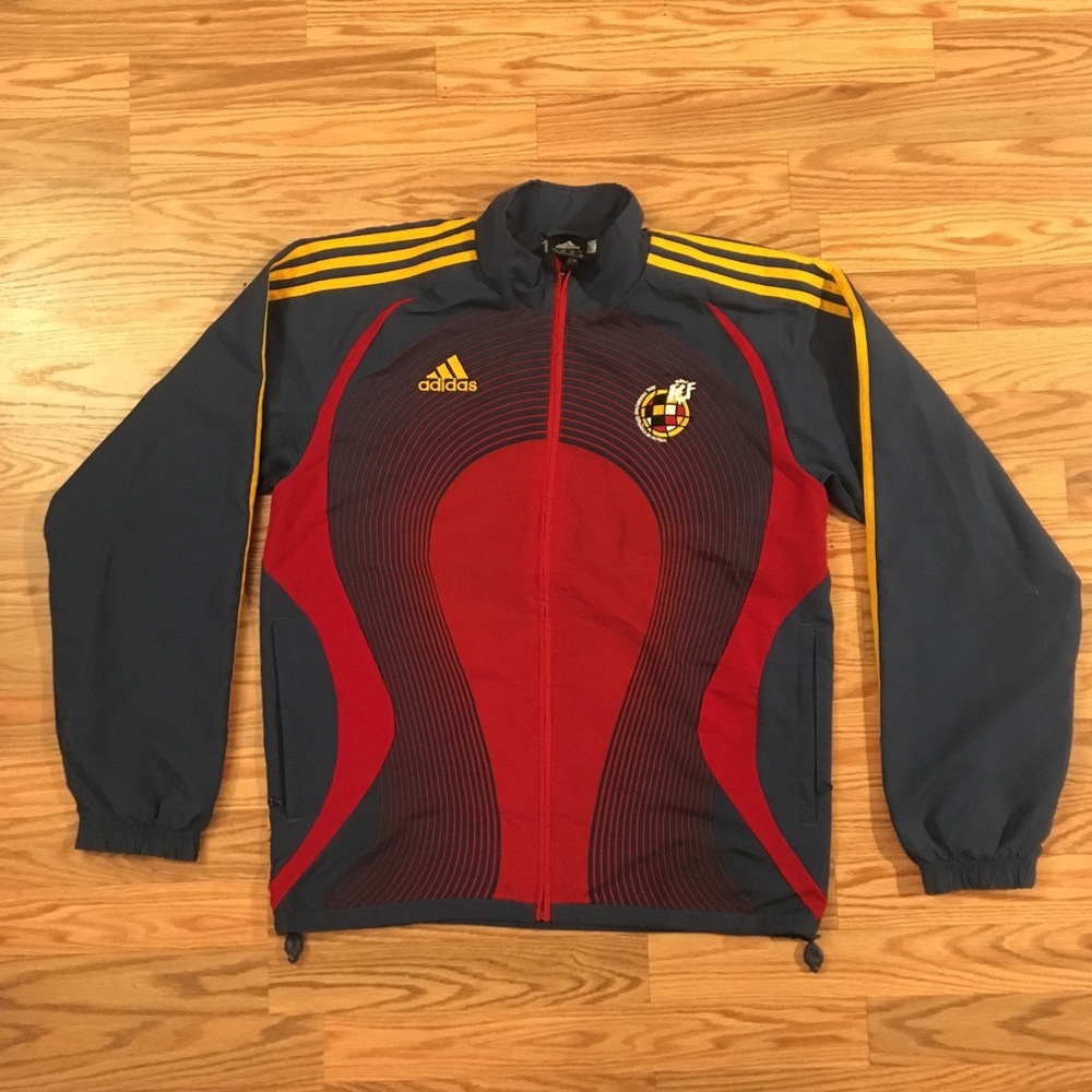 Addidas Spanish Football Federation Track Jacket.
